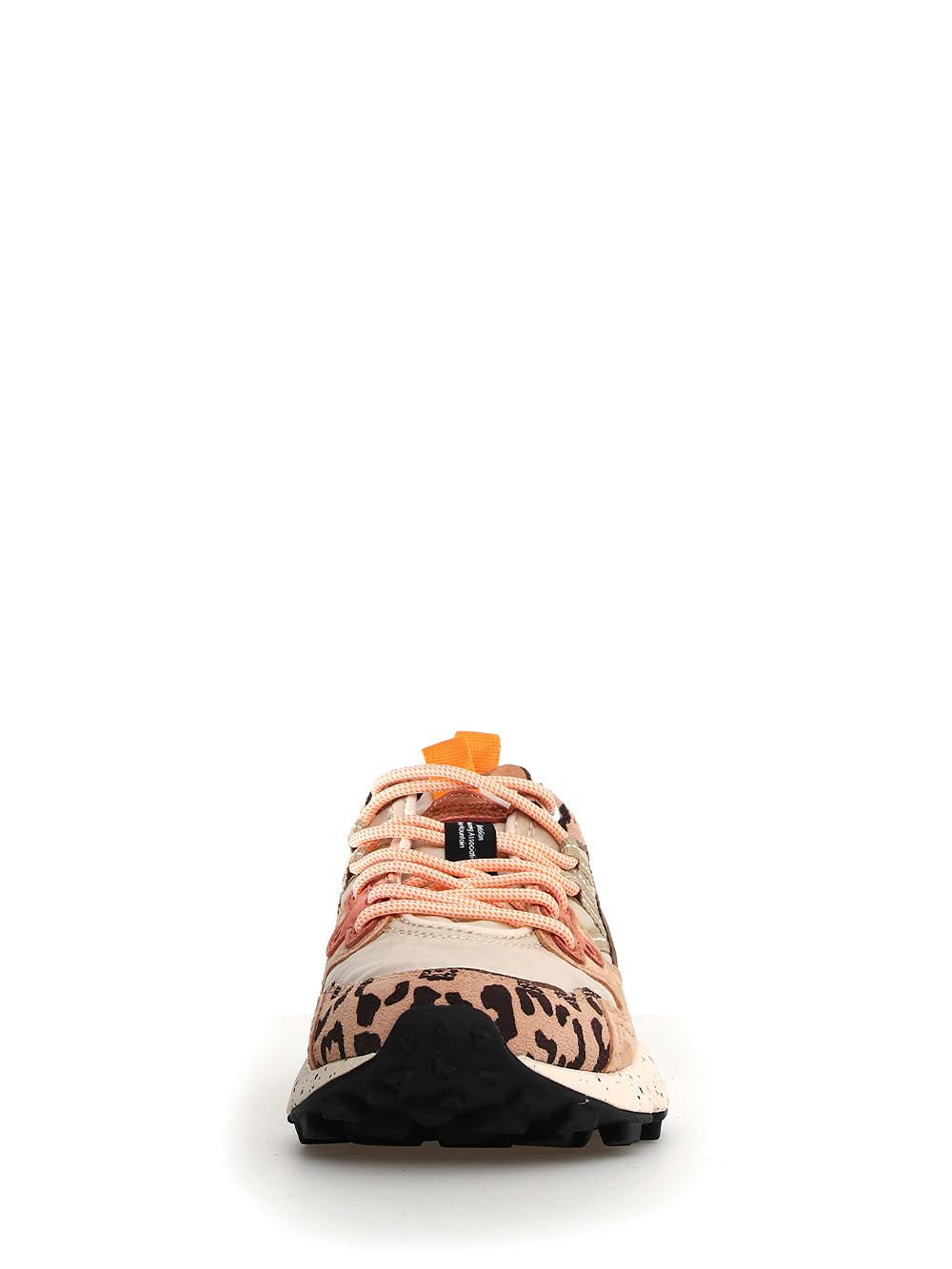 Leopard Print Sneakers with Speckled Sole