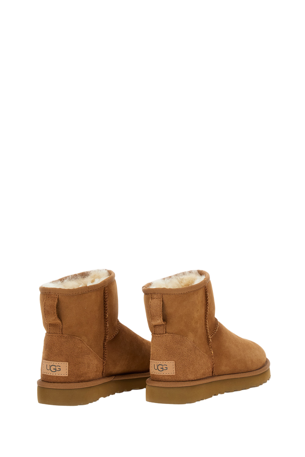 Brown Classic Mini II Shearling Boots