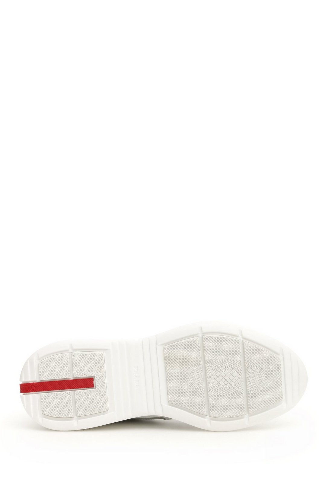 Smooth and Textured Sneakers with Elevated Sole