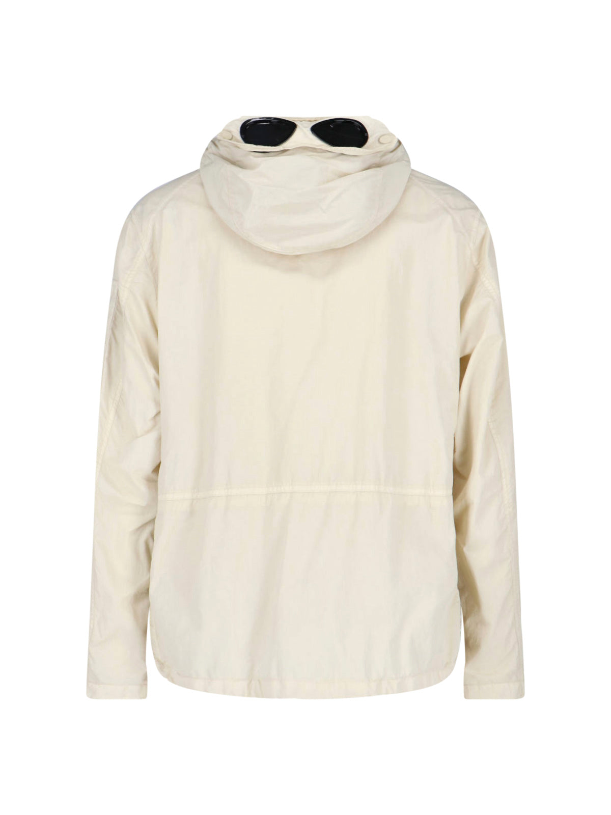 Cream Flatt Nylon Goggle Jacket
