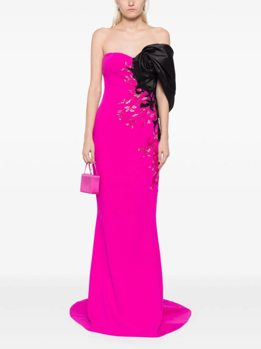Crepe Straight Fit Dress