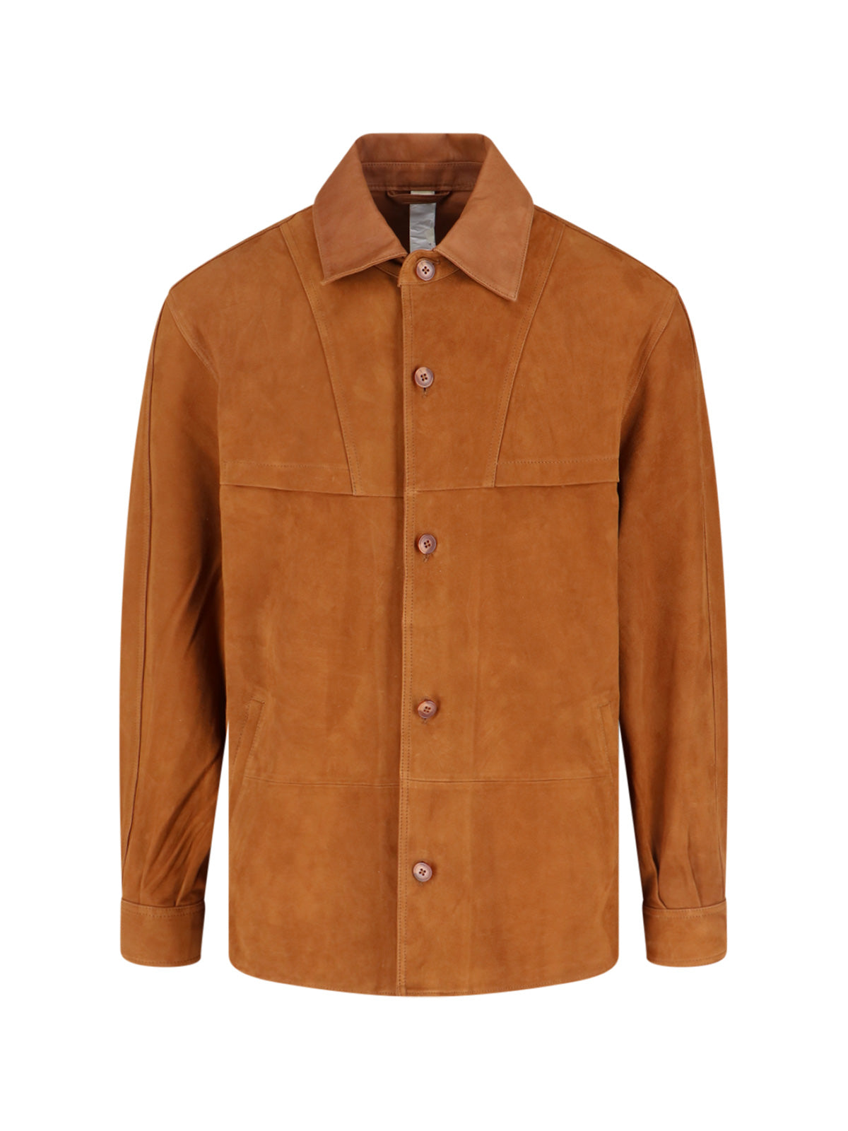 Suede Shirt – Brown