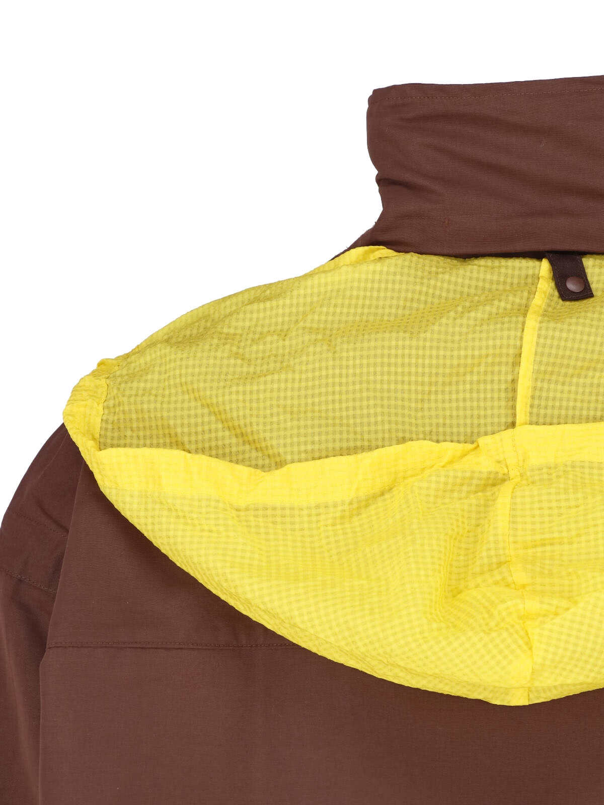 Zip-Up Jacket with High Collar and Signature Stripes