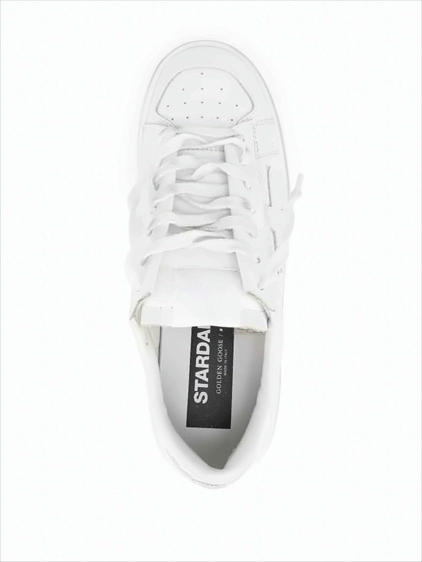 Low-Top Sneakers With Star Panel And Vintage Detailing