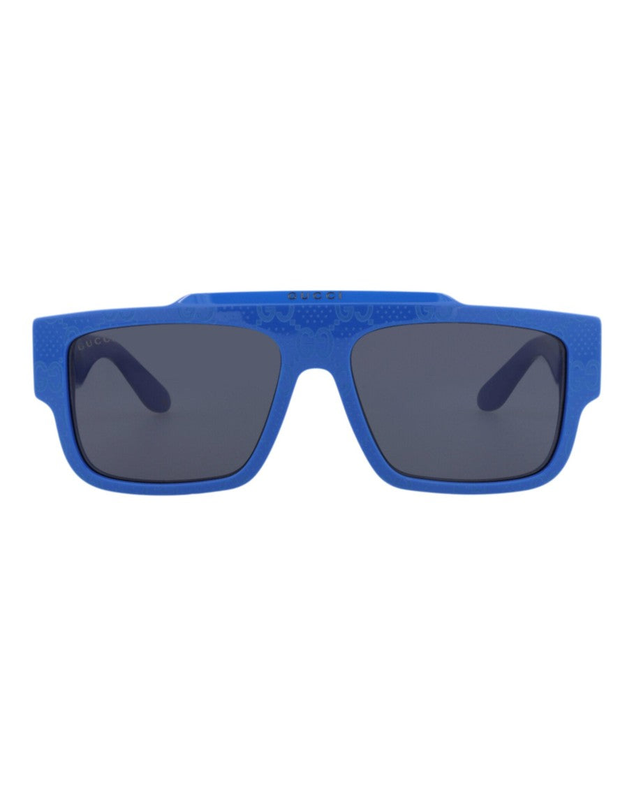 Square-Frame Recycled Acetate Sunglasses