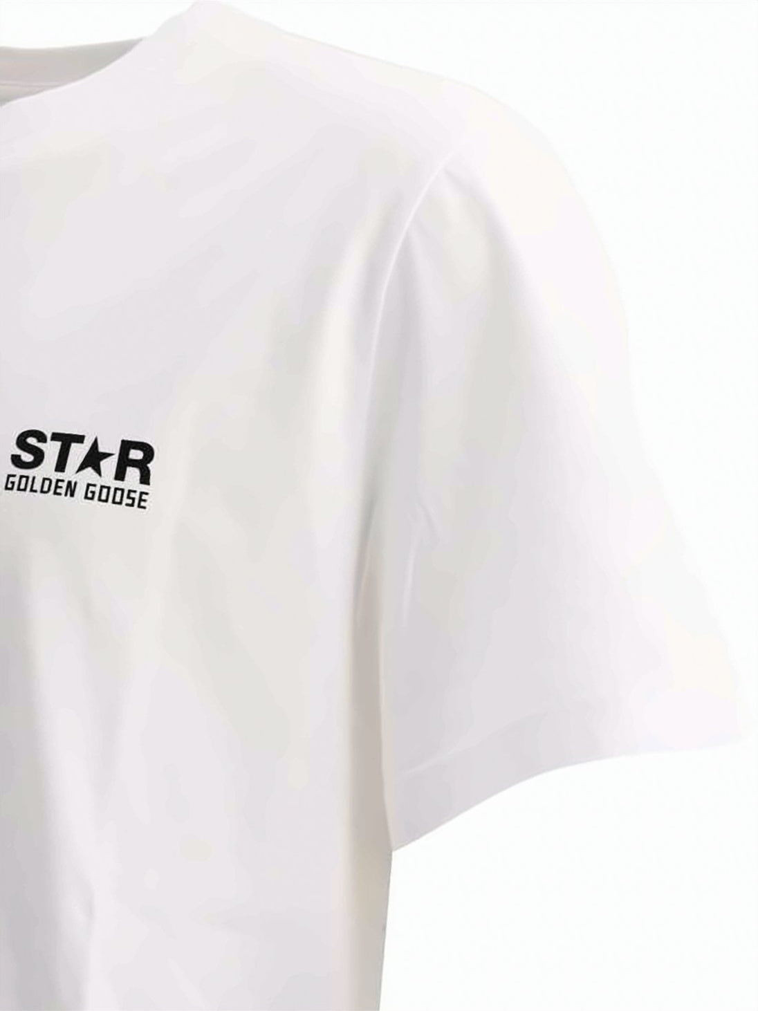 Short-Sleeved T-Shirt with Iconic Star Graphics