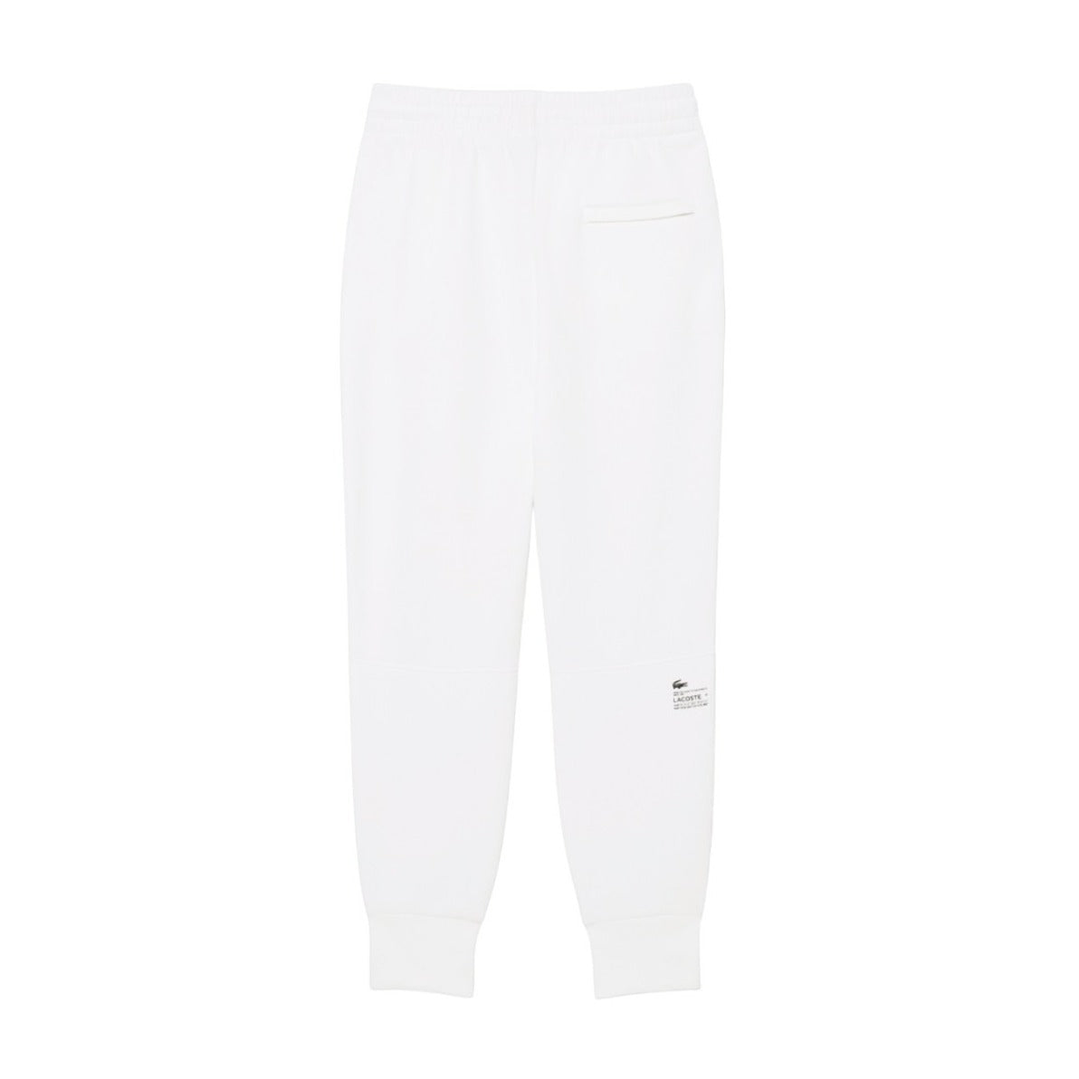 Relaxed Fit White Trousers