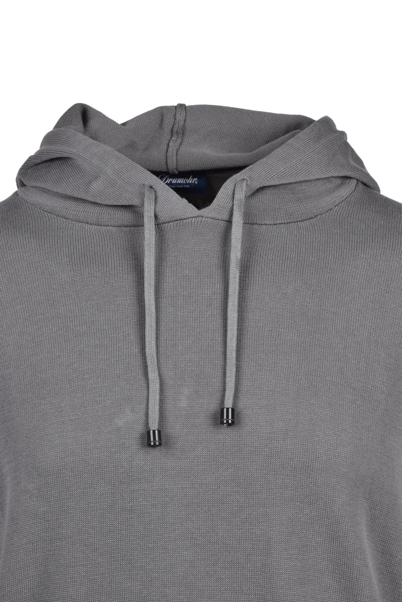 Cotton Knit Sweatshirt - Military Green