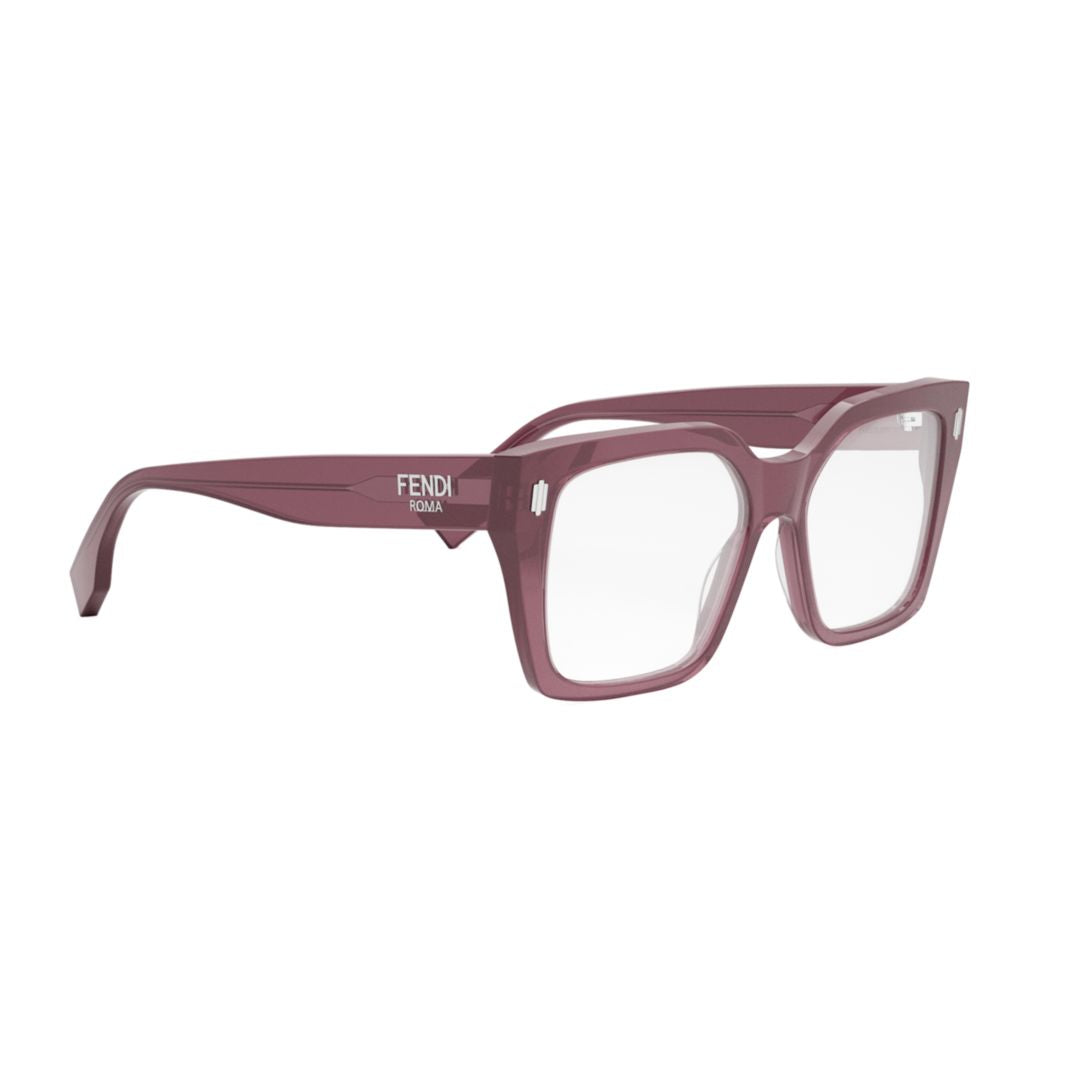 Fe50085i Oversized Square Frame Eyeglasses