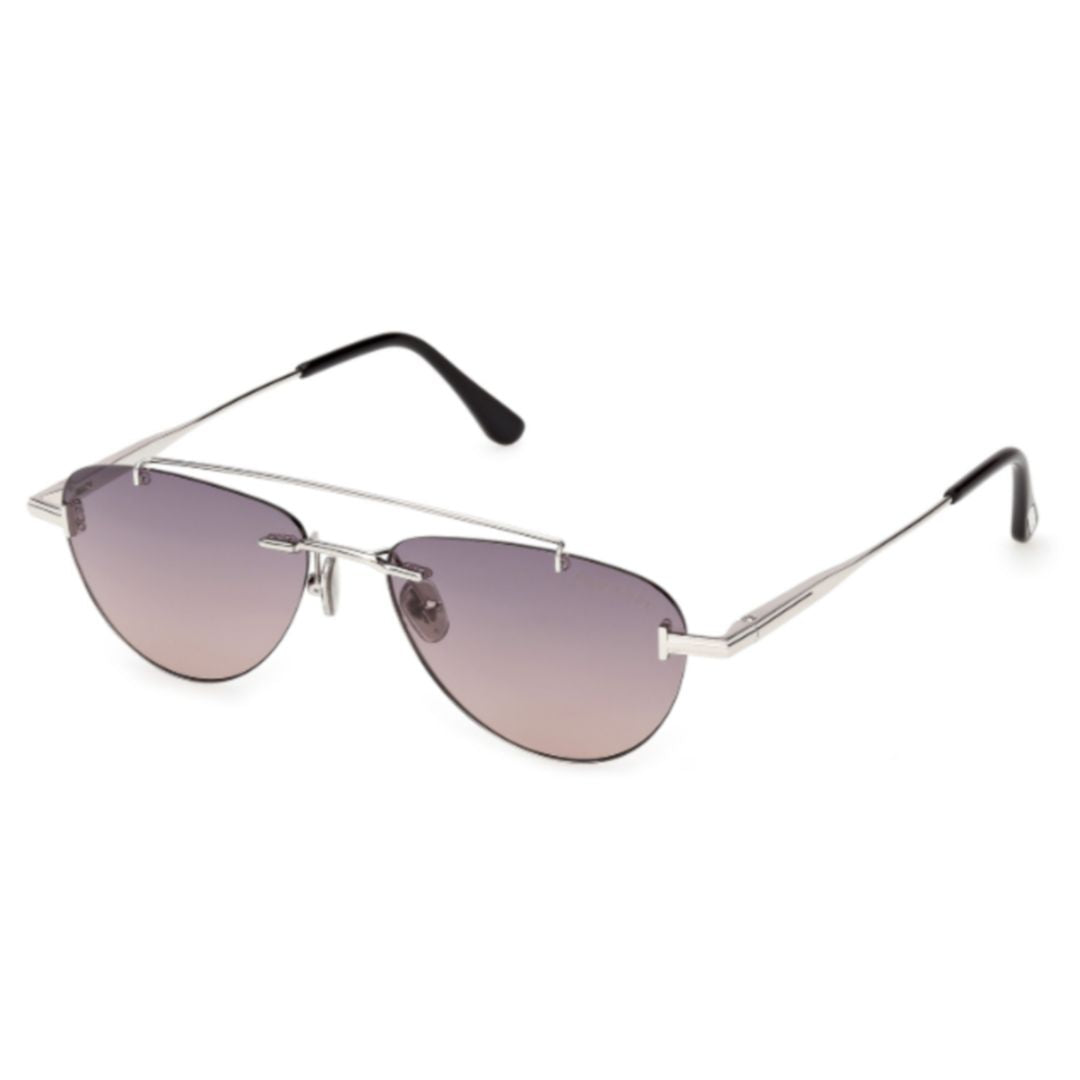 Ft1356 Rimless Metal Sunglasses