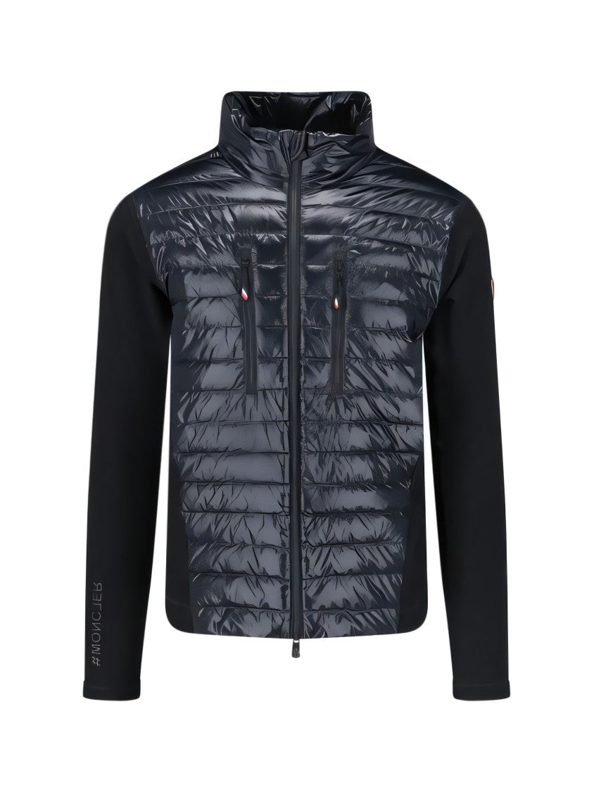 Quilted Padded Jacket With Glossy Finish