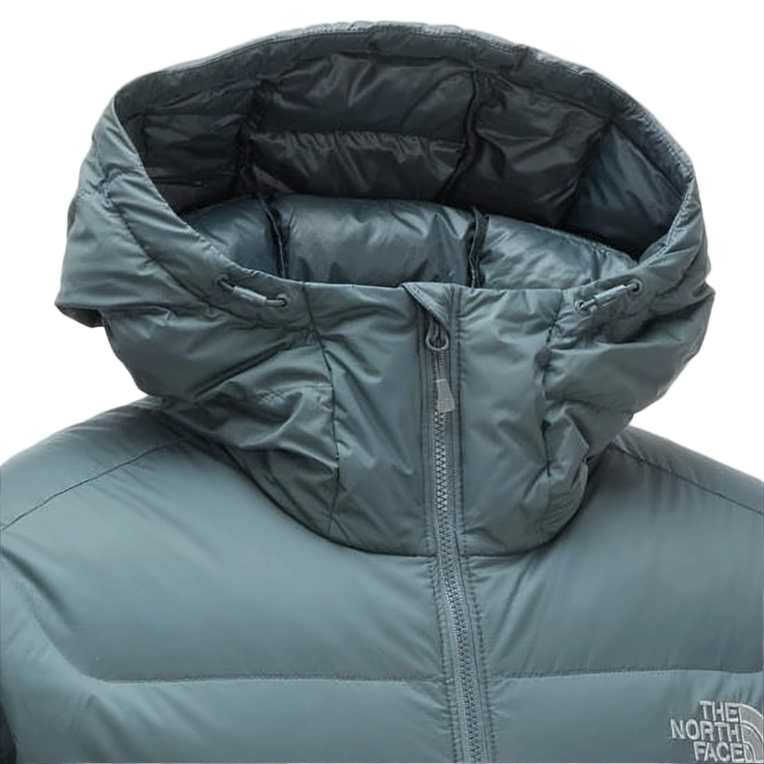 Quilted Padded Jacket with High Collar