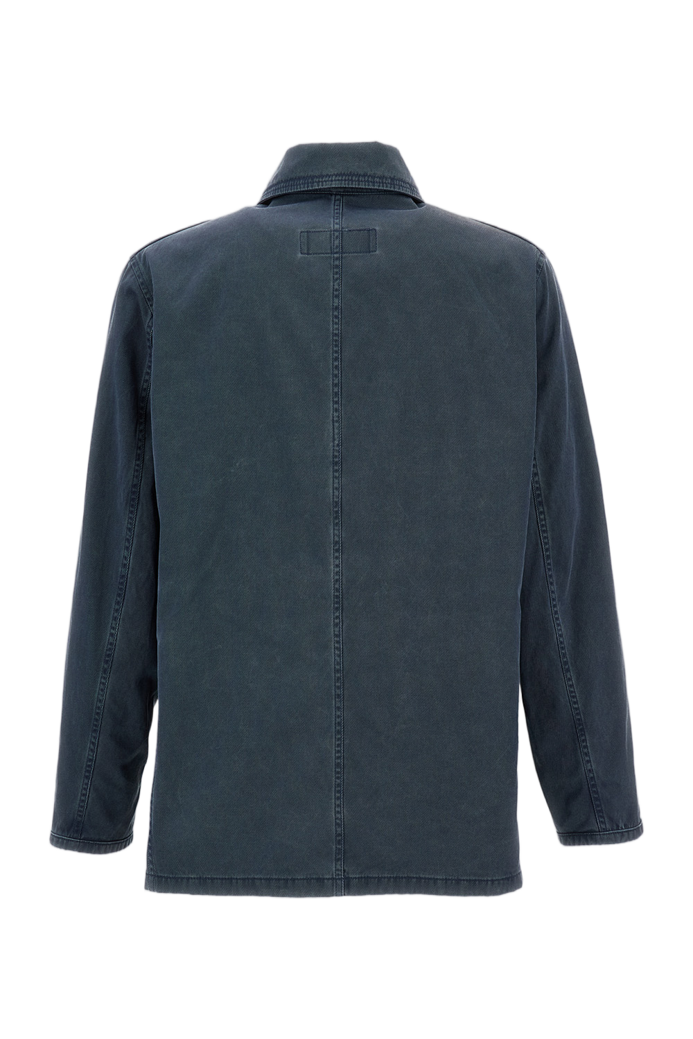 Iconic 4 Ganci Resinated Cotton Twill Jacket
