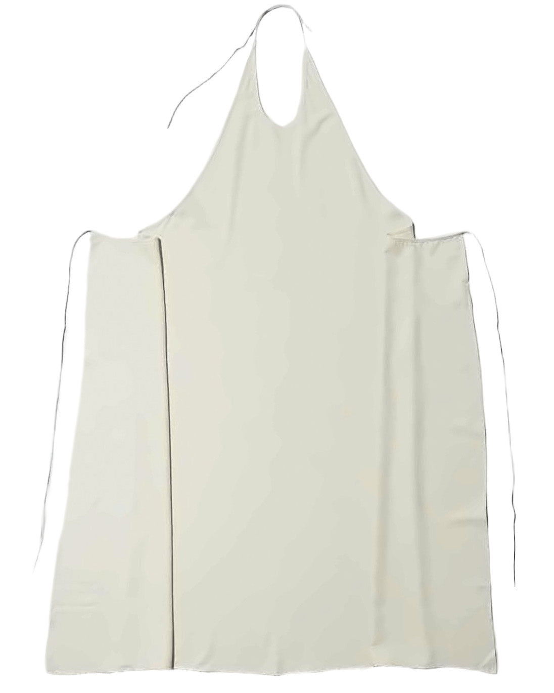 Silk Midi Dress With Halter Neckline And Flowing Silhouette