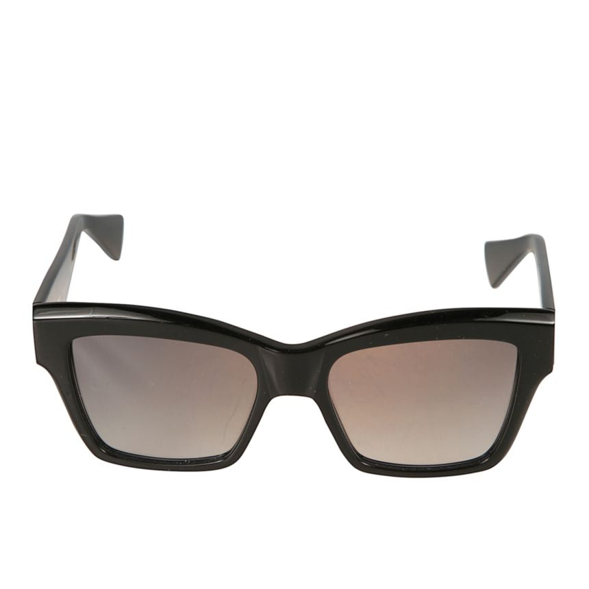 Charm Bold Oversized Square Sunglasses with Gradient Tinted Lenses