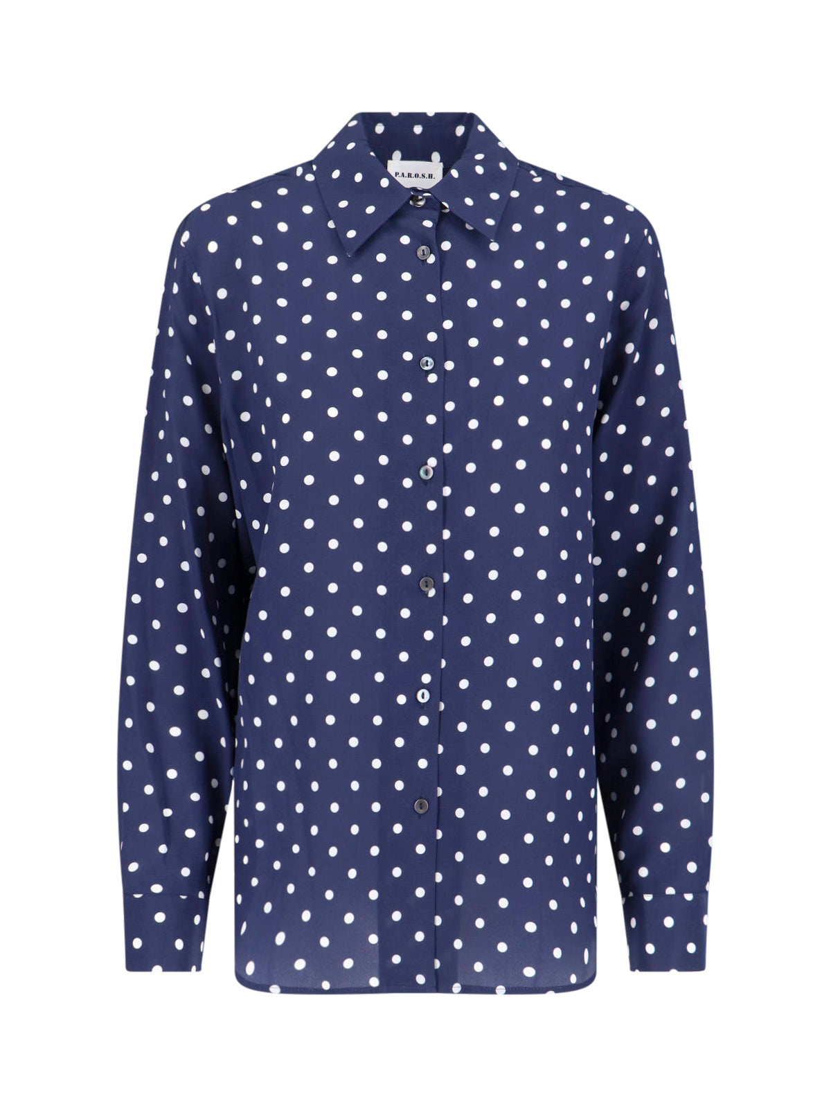 Polka Dot Shirt – Blue