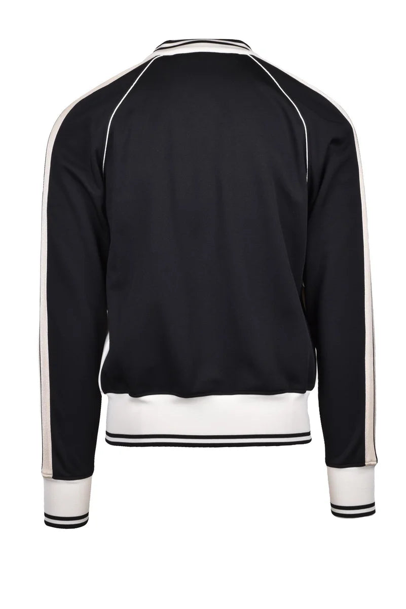 Track Jacket - Black/White