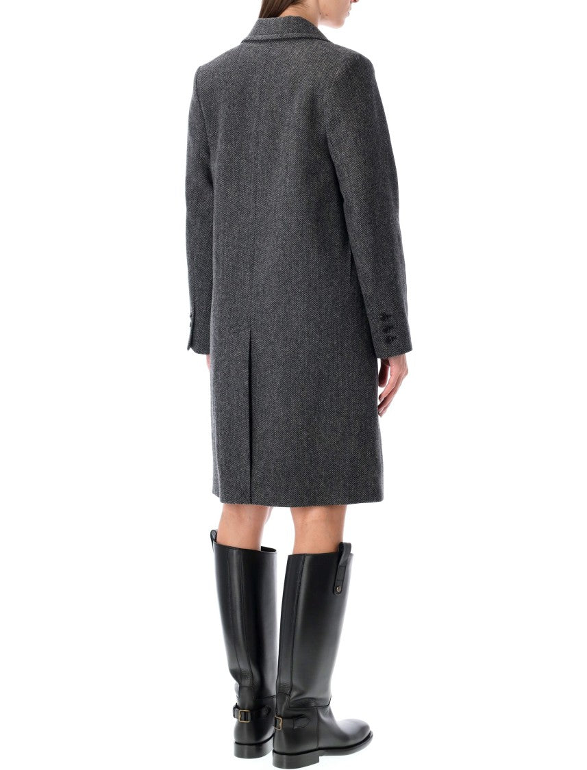 Ginny Wool Double-Breasted Coat