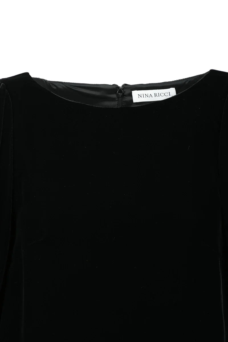 Velvet Dress - Black