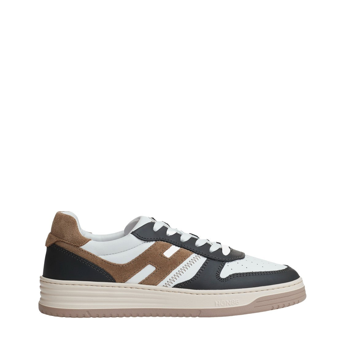 Basket Leather Blue White Beige