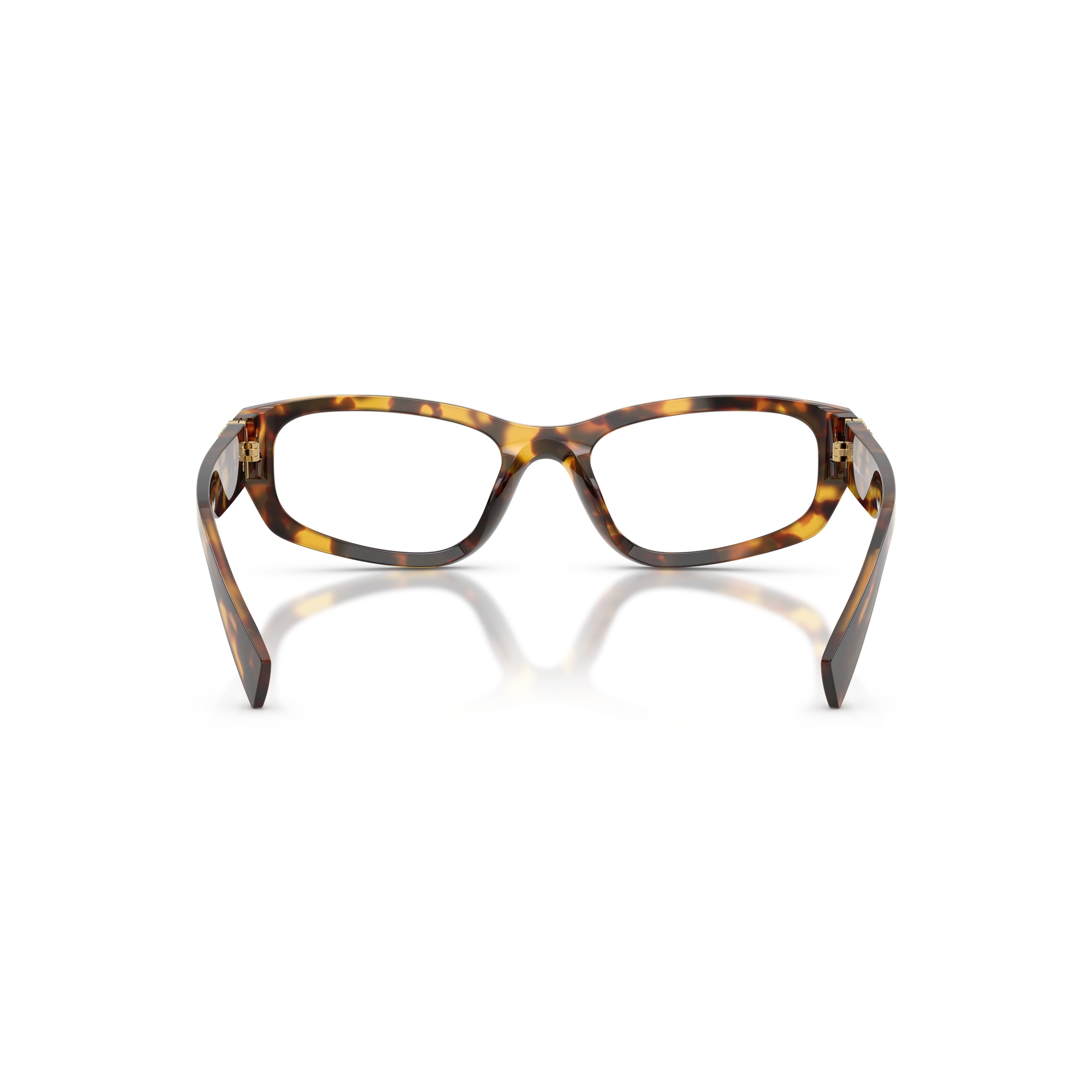 0mu 04yv Rectangular Tortoiseshell Acetate Eyeglasses