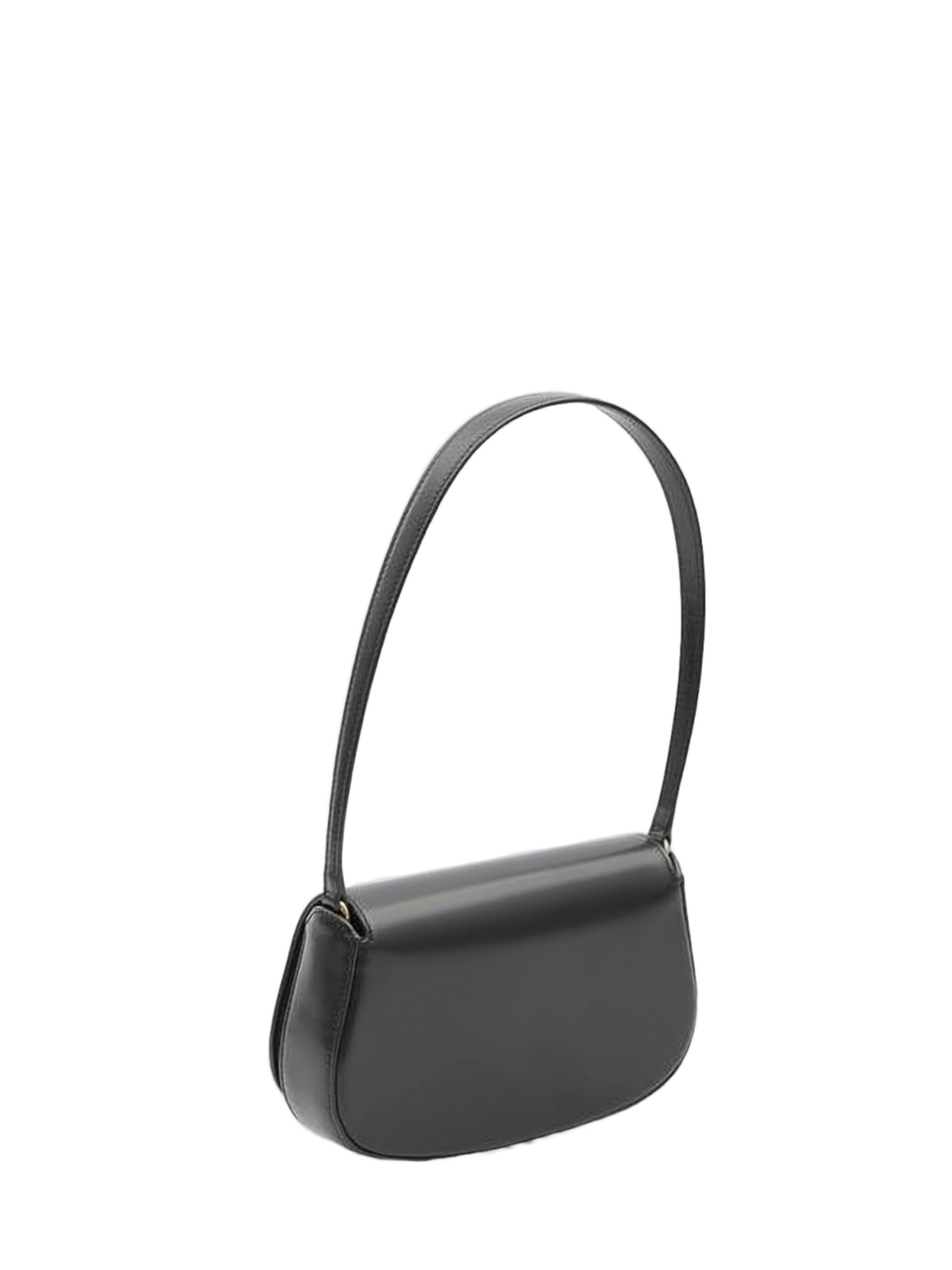 Smooth Lambskin Leather Shoulder Bag