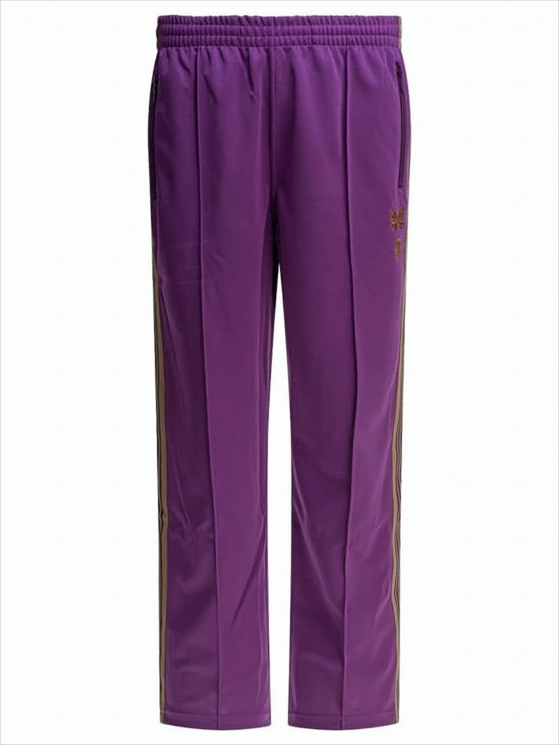 Casual Pants with Contrasting Side Stripes