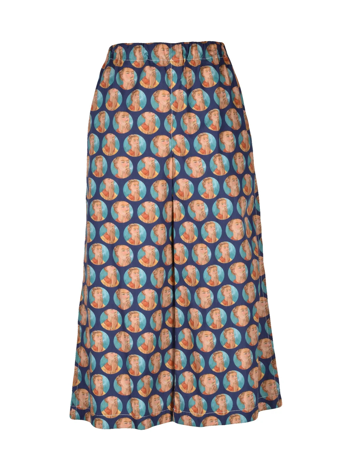 Pinocchietto Trousers - Brown/Purple