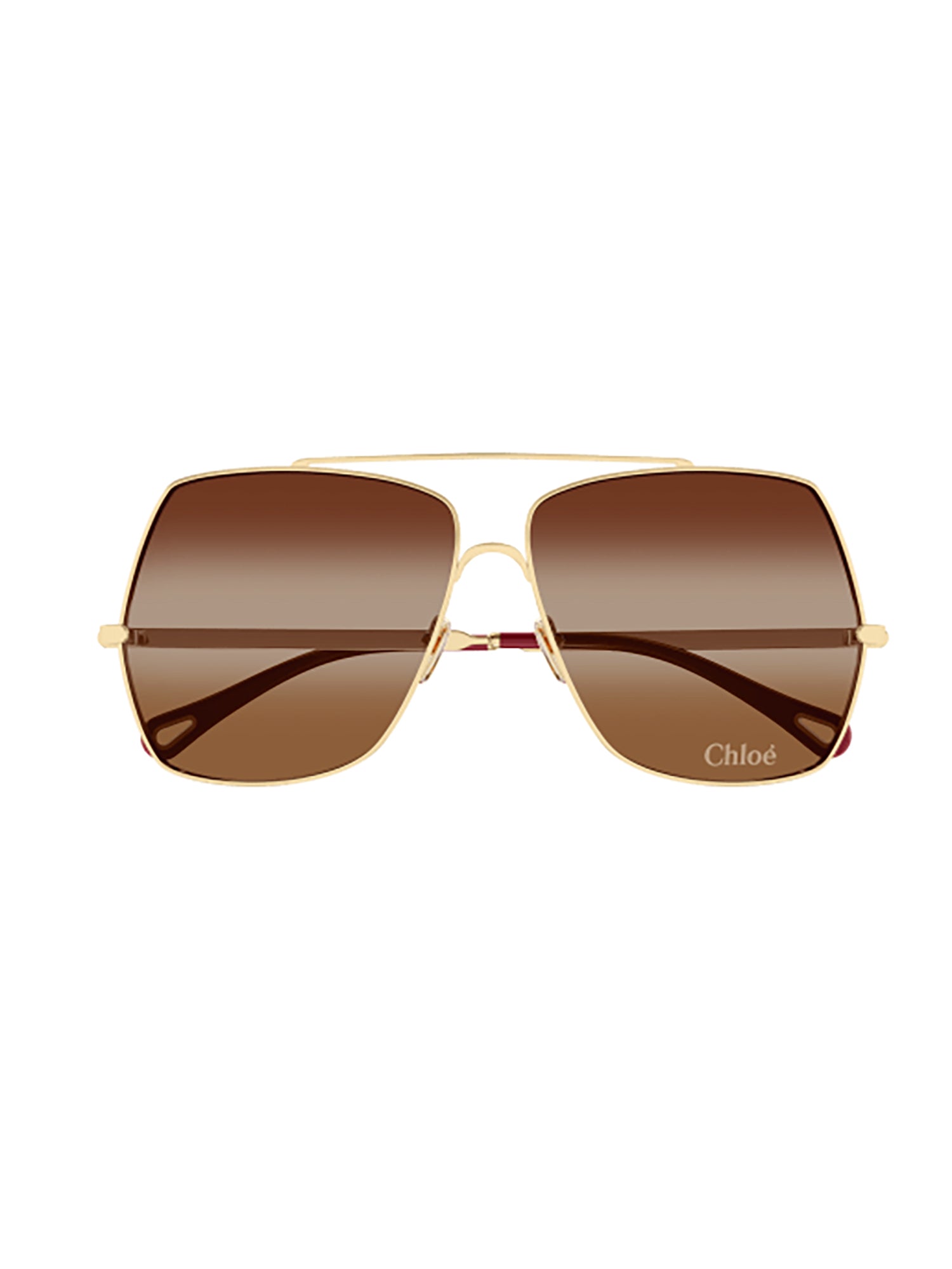 Geometric Gold Sunglasses