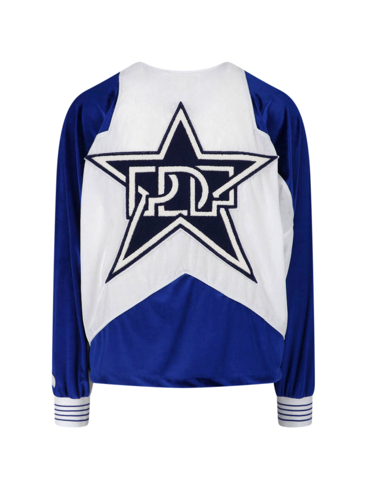 White Zip Star A Fabric Jacket