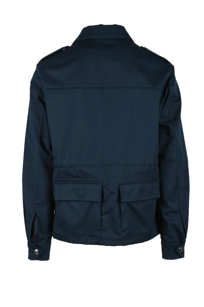 Structured Saharan Jacket with Snap Closure