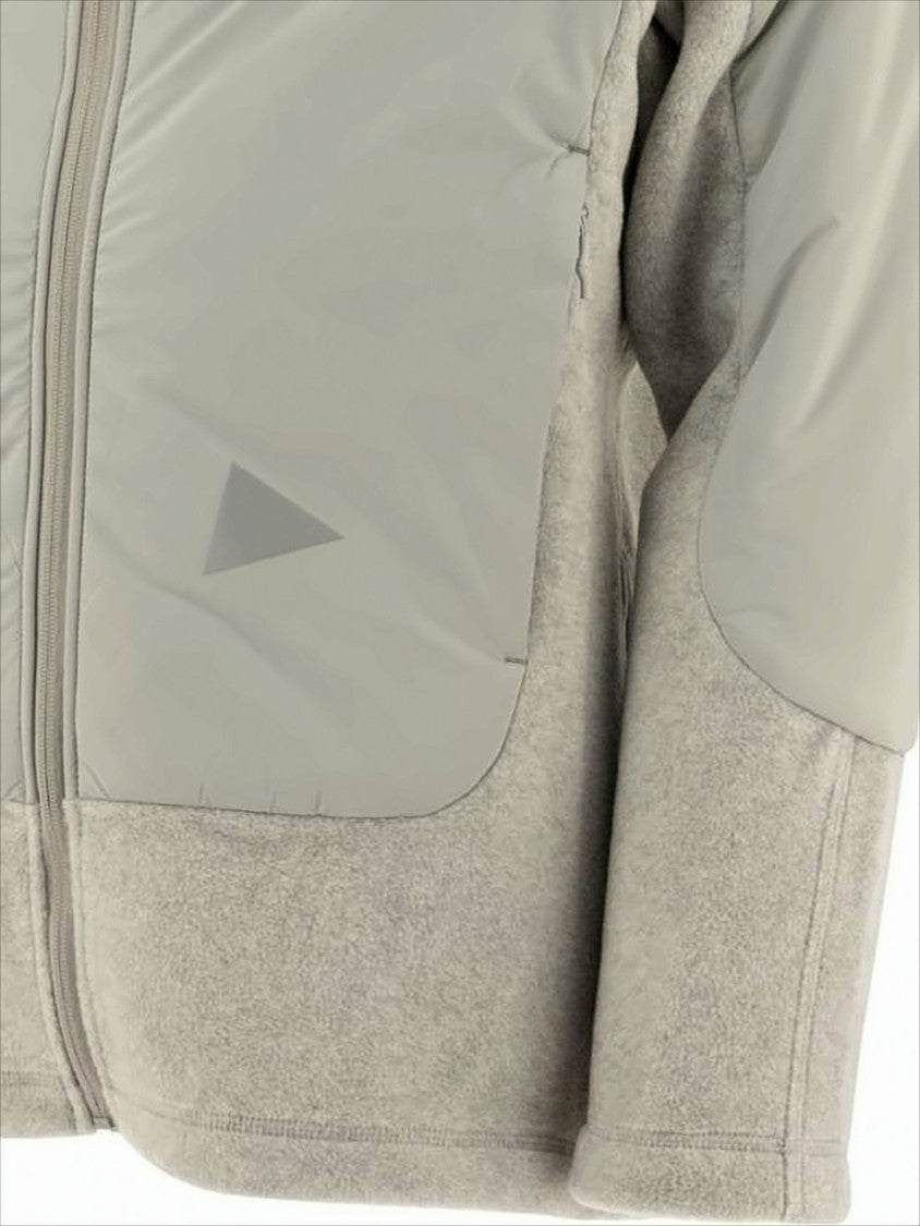 Two-Tone Padded Casual Jacket With Adjustable Hood