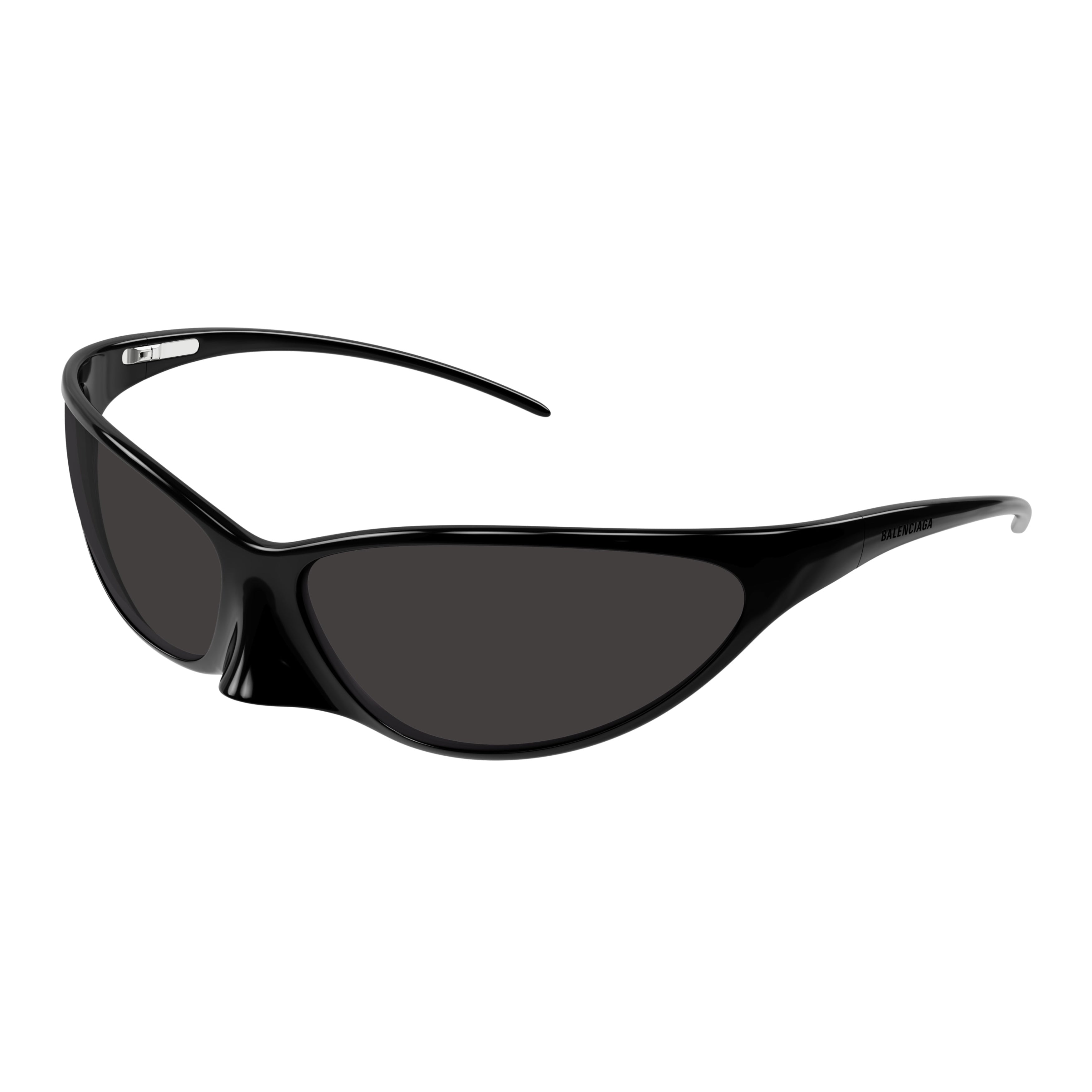 Bb0349s Wraparound Black Sunglasses