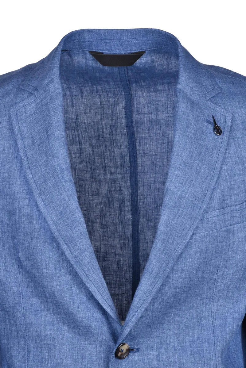 Rounded Jacket - Blue