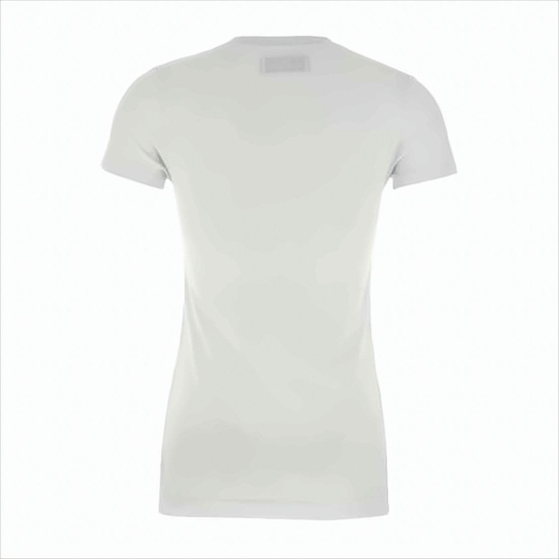 Fitted Short-Sleeve T-Shirt with Graphic Emblem
