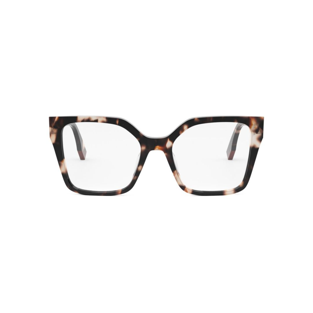 Fe50002i Oversized Tortoiseshell Frame Eyeglasses