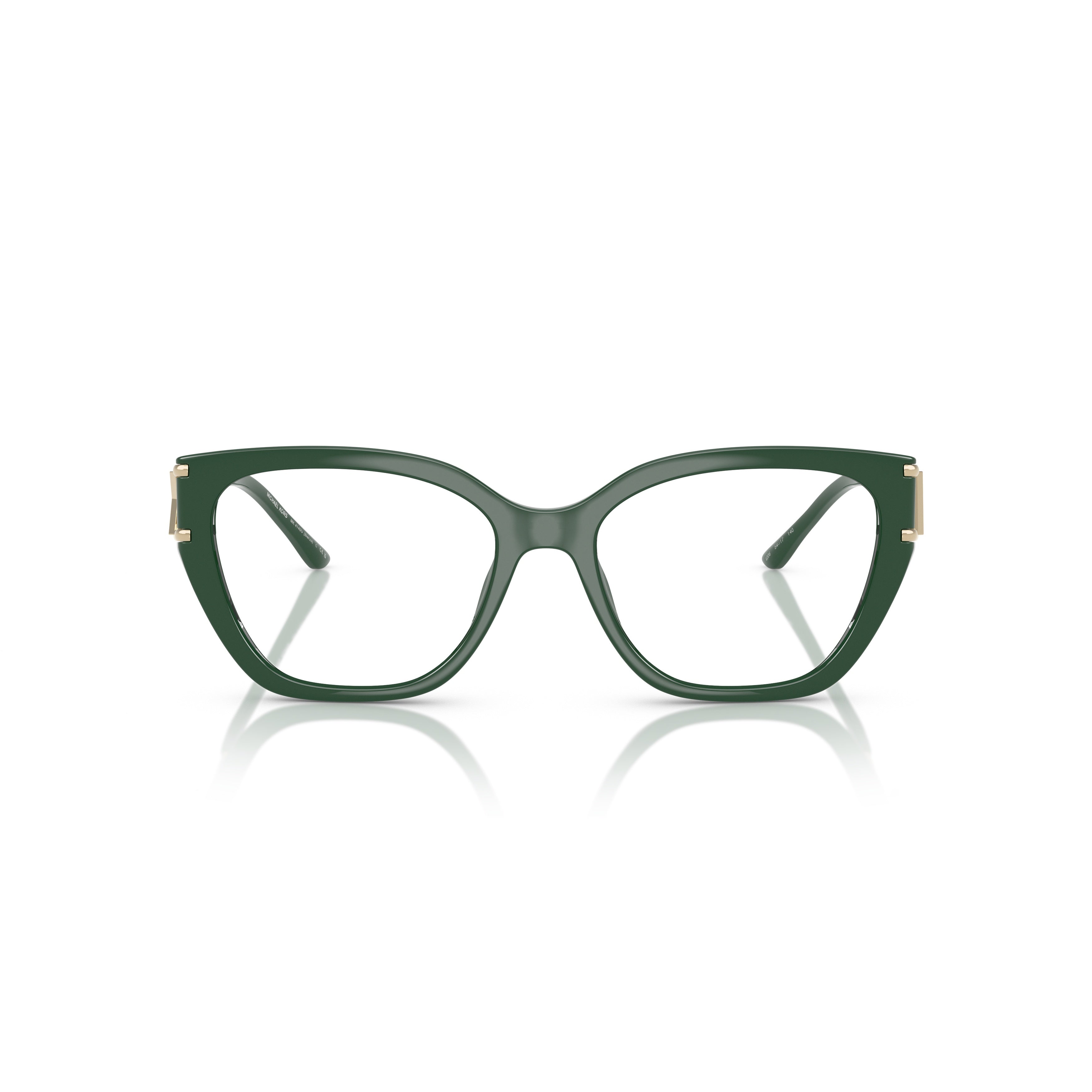 0mk4140u Oversized Square Frame Sunglasses with Gold Accents