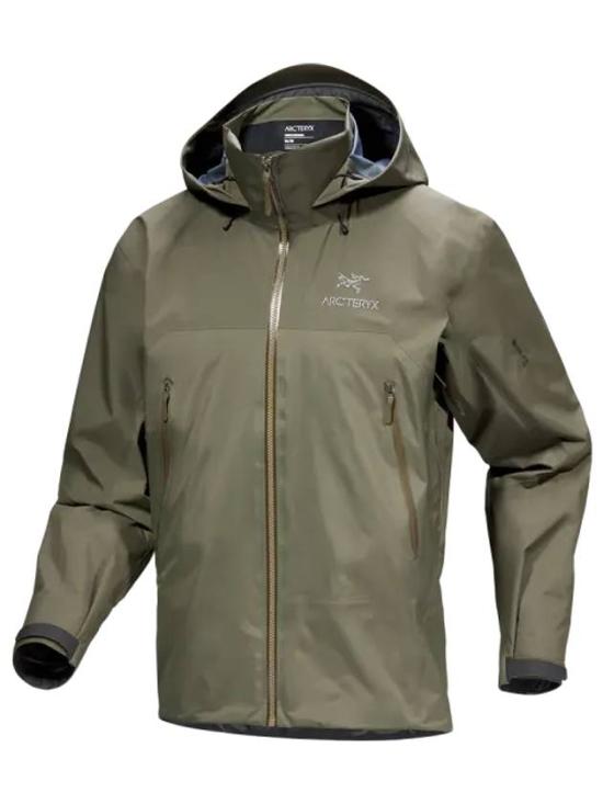 Green Lightweight Hooded Jacket With Minimalist Design