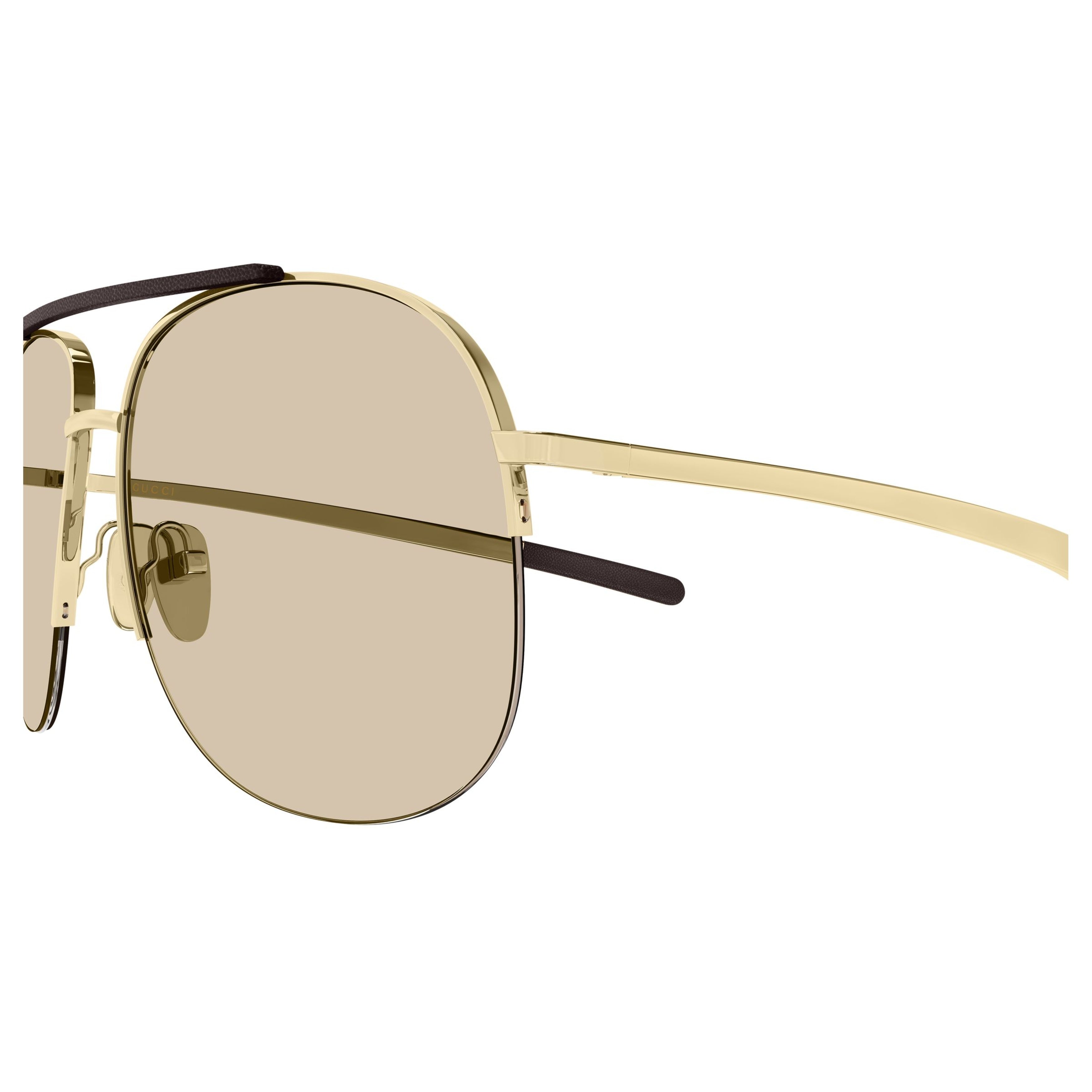 Gg2165s Polished Gold Metal Sunglasses