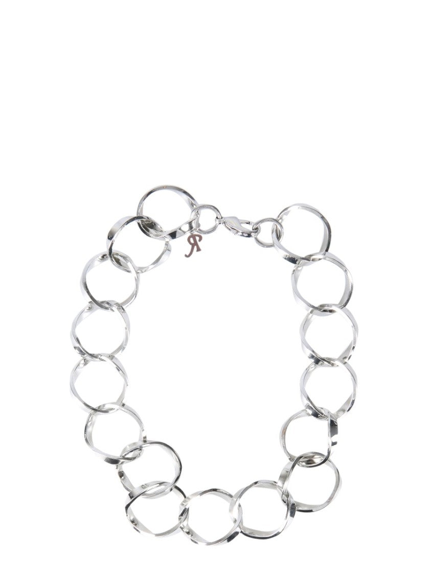 Linked Rings Necklace With Modern
