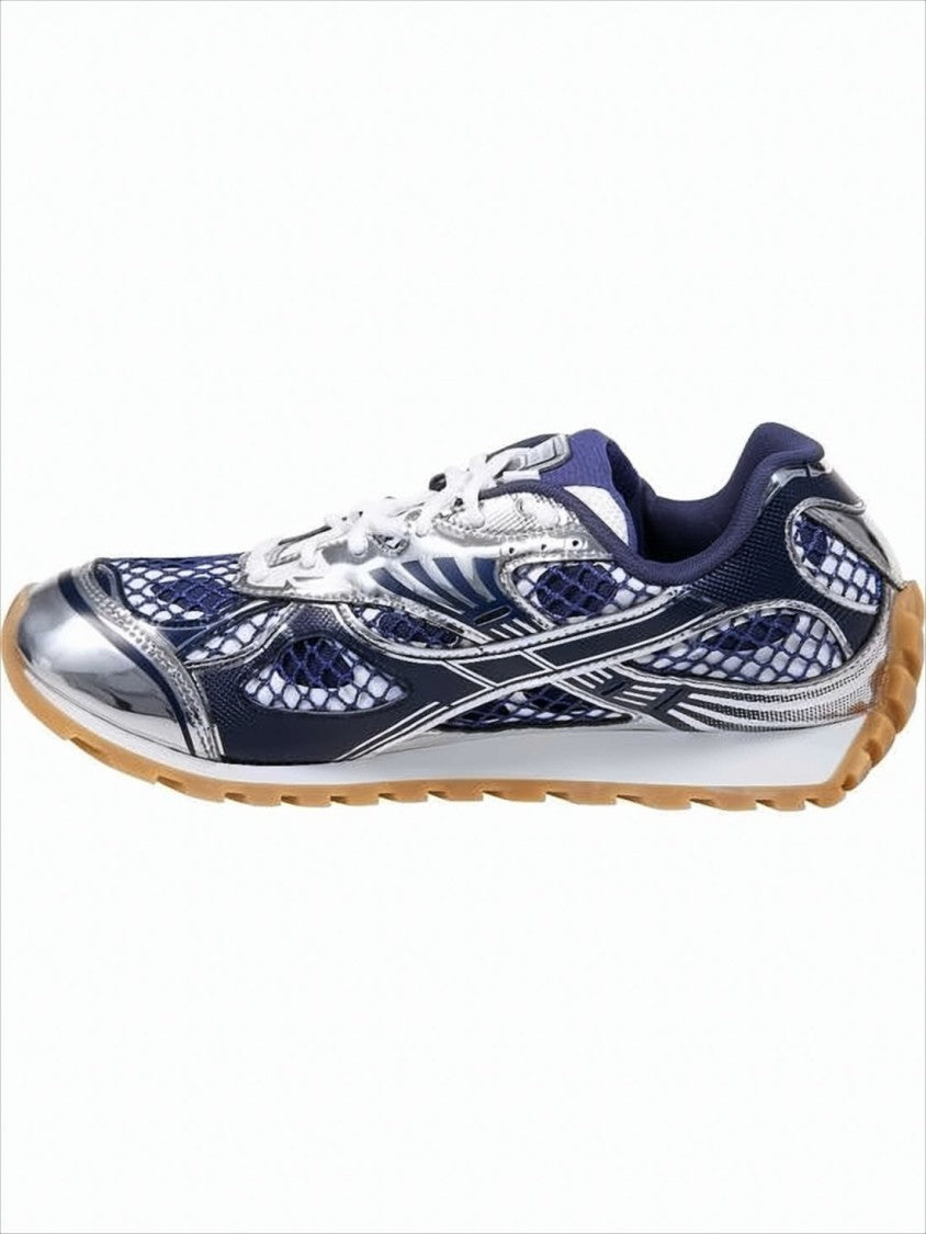 Futuristic Blue Sneakers