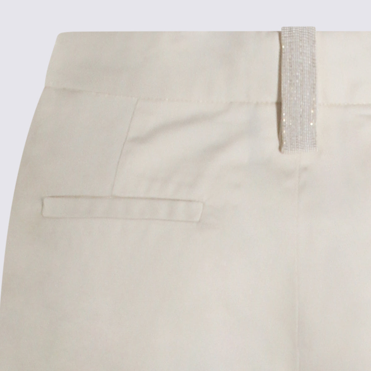 White Cotton Pants