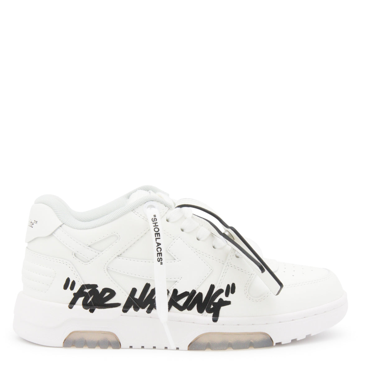 White Leather Out Of Office Sneakers