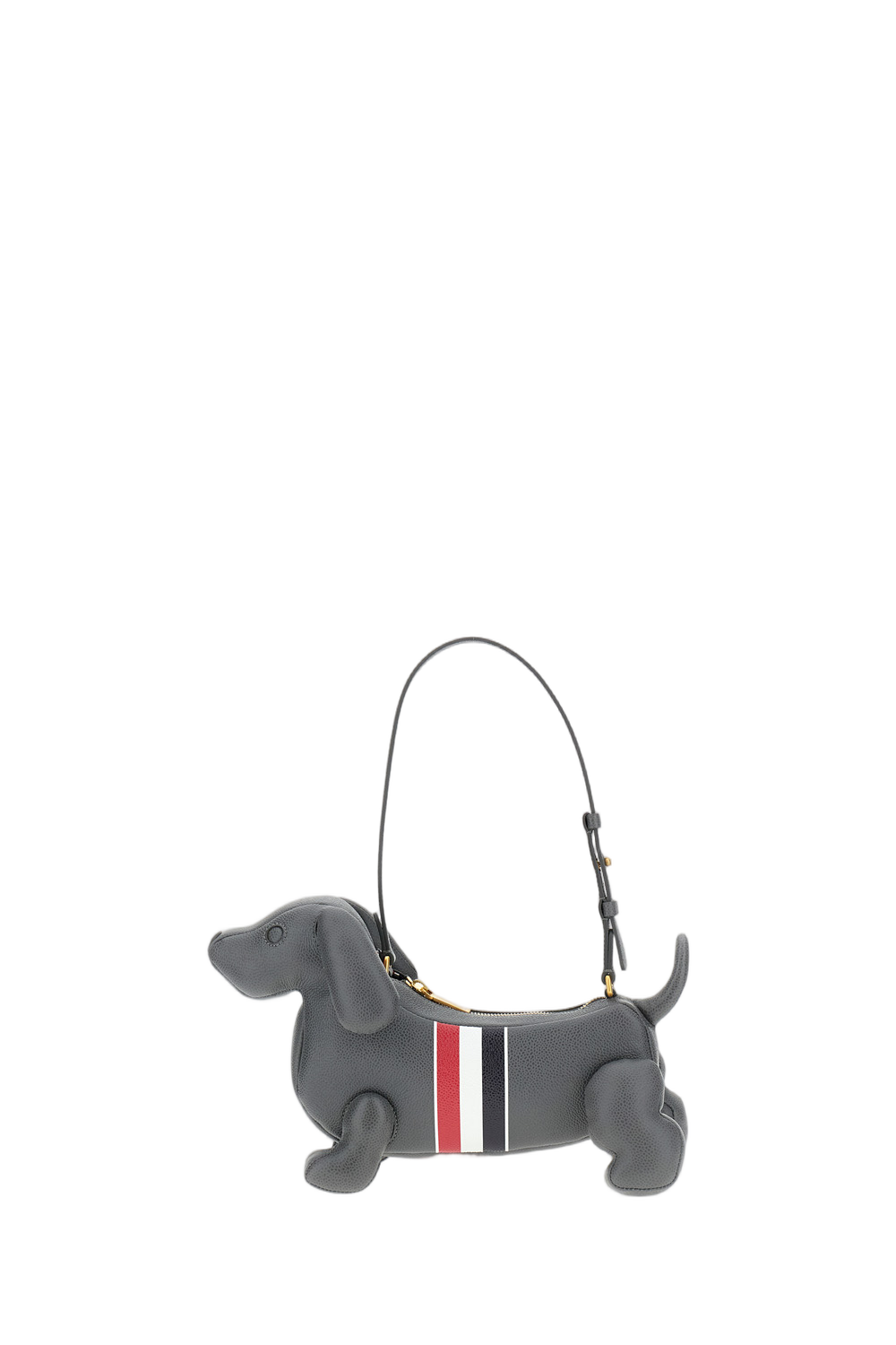 Pebble Full-Grain Calf Leather Baby Hector Shoulder Bag