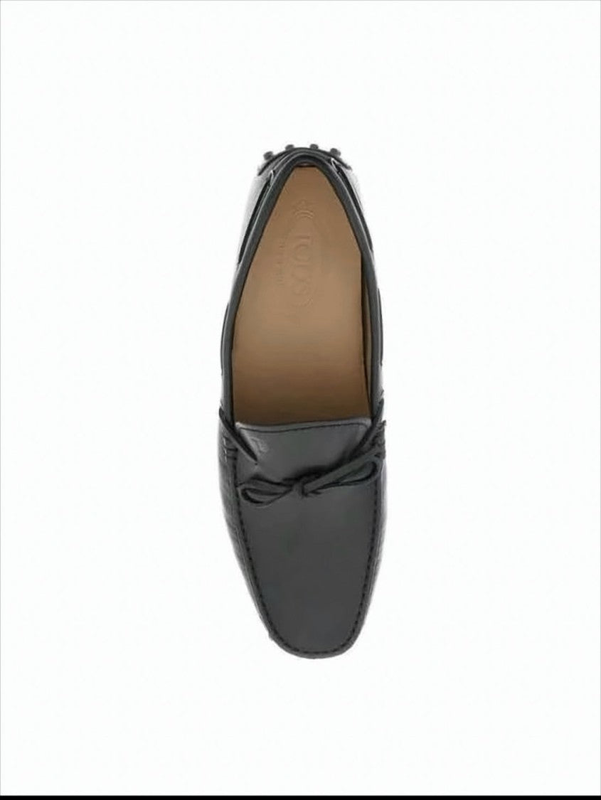 Calf Leather Loafers with Moccasin Toe