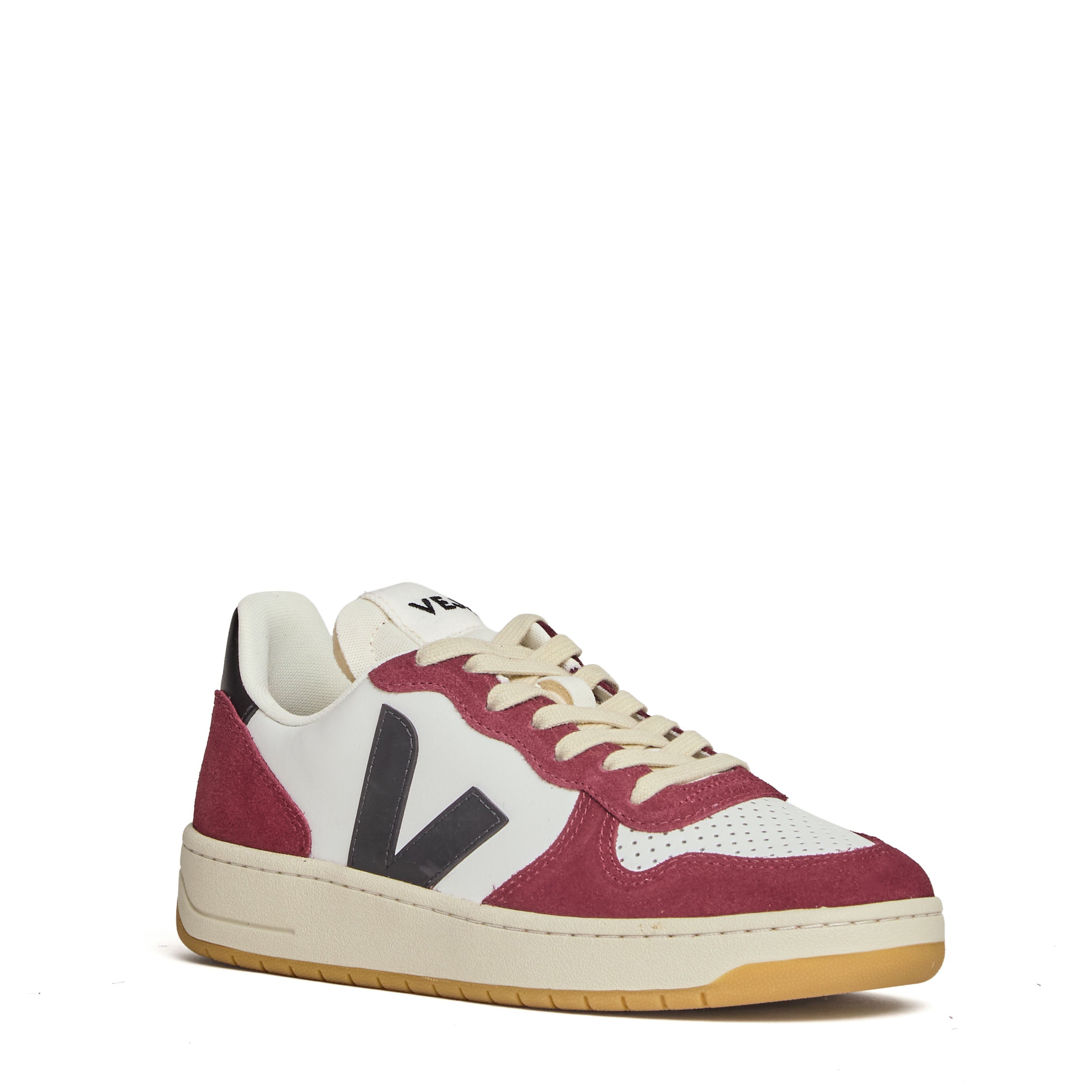 V-10 Leather Sneakers