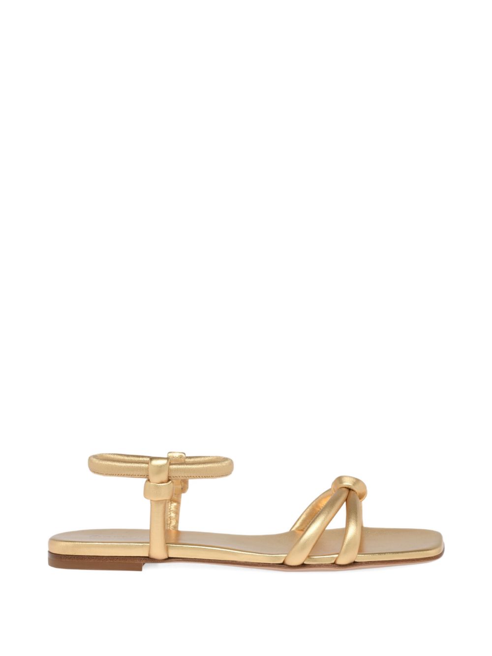 Gold Flats with Knot Detail