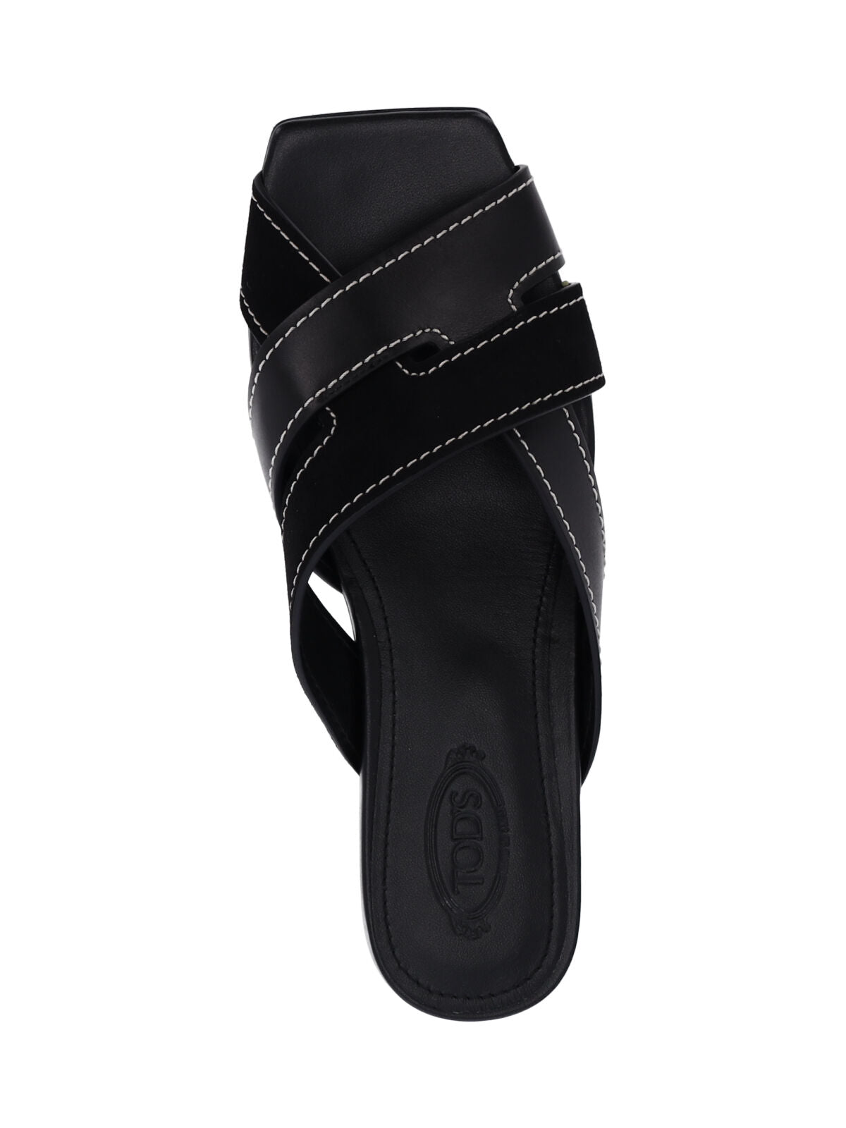 Leather Sandals – Black