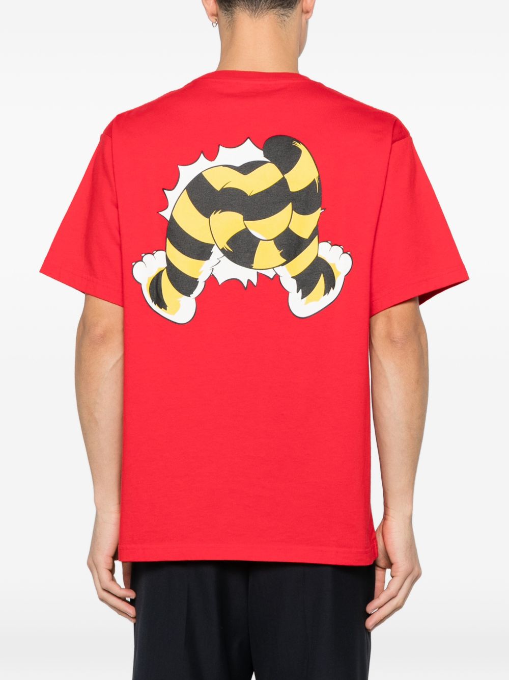 Silk and Nylon Casual T-Shirt