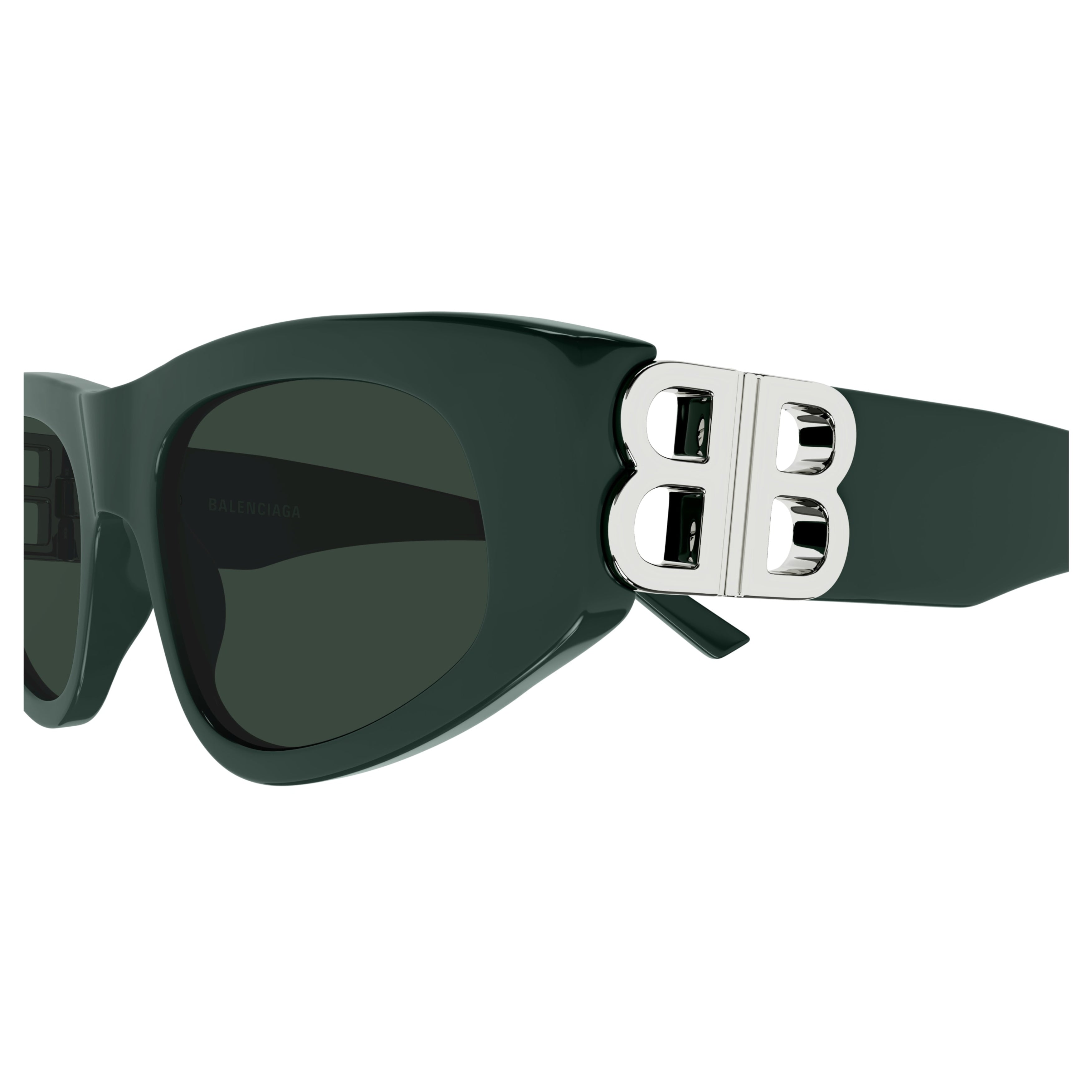 Bb0095s Narrow Rectangular Frame Sunglasses